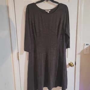 Aa Studio Gray Midi Dress